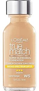 Best Foundation for Oily and Dry Skin: L'Oréal Paris Makeup True Match Super-Blendable Liquid Foundation
