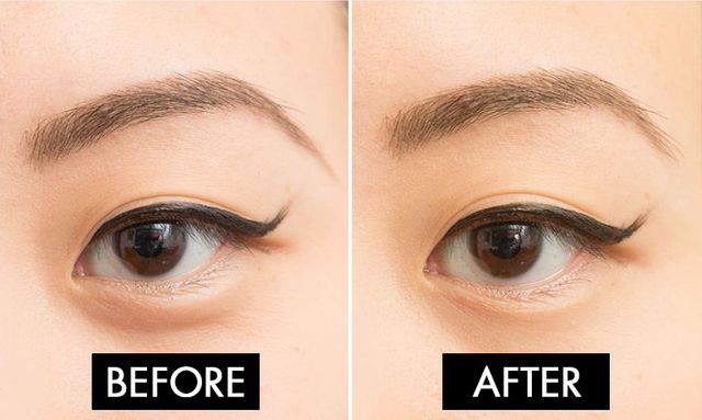 Keep The Tail Of Your Brow In Check
Exercising too much of the tail of your eyebrows can cause a droopy effect that draws down your face, making it look sad.