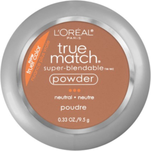 Best Drugstore foundation: L’Oreal Paris True Match Super-Blendable Powder Foundation For mature skin
