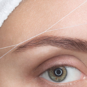 Threading is the most effective method to define and enhance the natural shape of your brow