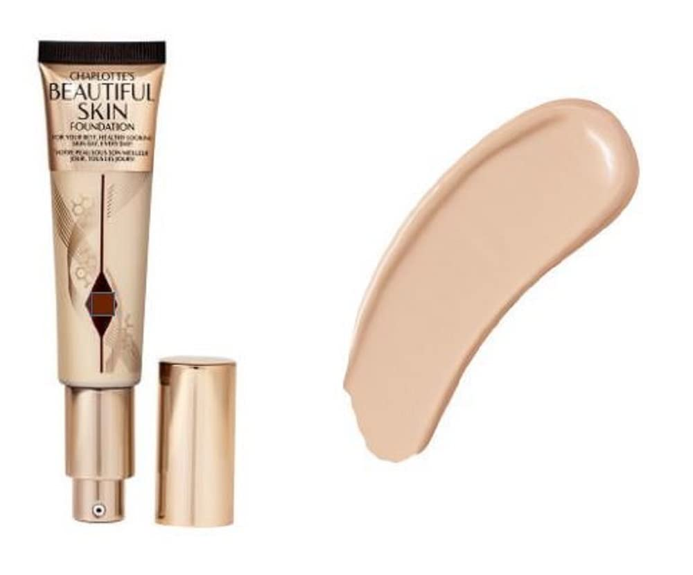  Charlotte Tilbury Beautiful Skin Foundation is a great choice for mature skin. Its key ingredients, hyaluronic acid and collagen, provide hydration and plump up the skin while its SPF15 protects the skin from harmful UV rays. 