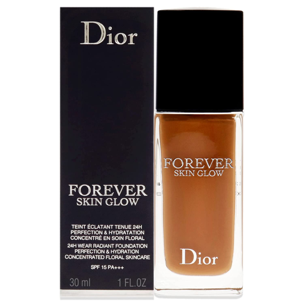 Dior Forever Skin Glow Foundation SPF 15 is its formula is infused with a blend of natural ingredients that nourish and hydrate the skin. This includes Dior's exclusive long-wearing Forever Glow Complex, which is designed to improve skin's natural radiance, hydration and elasticity.