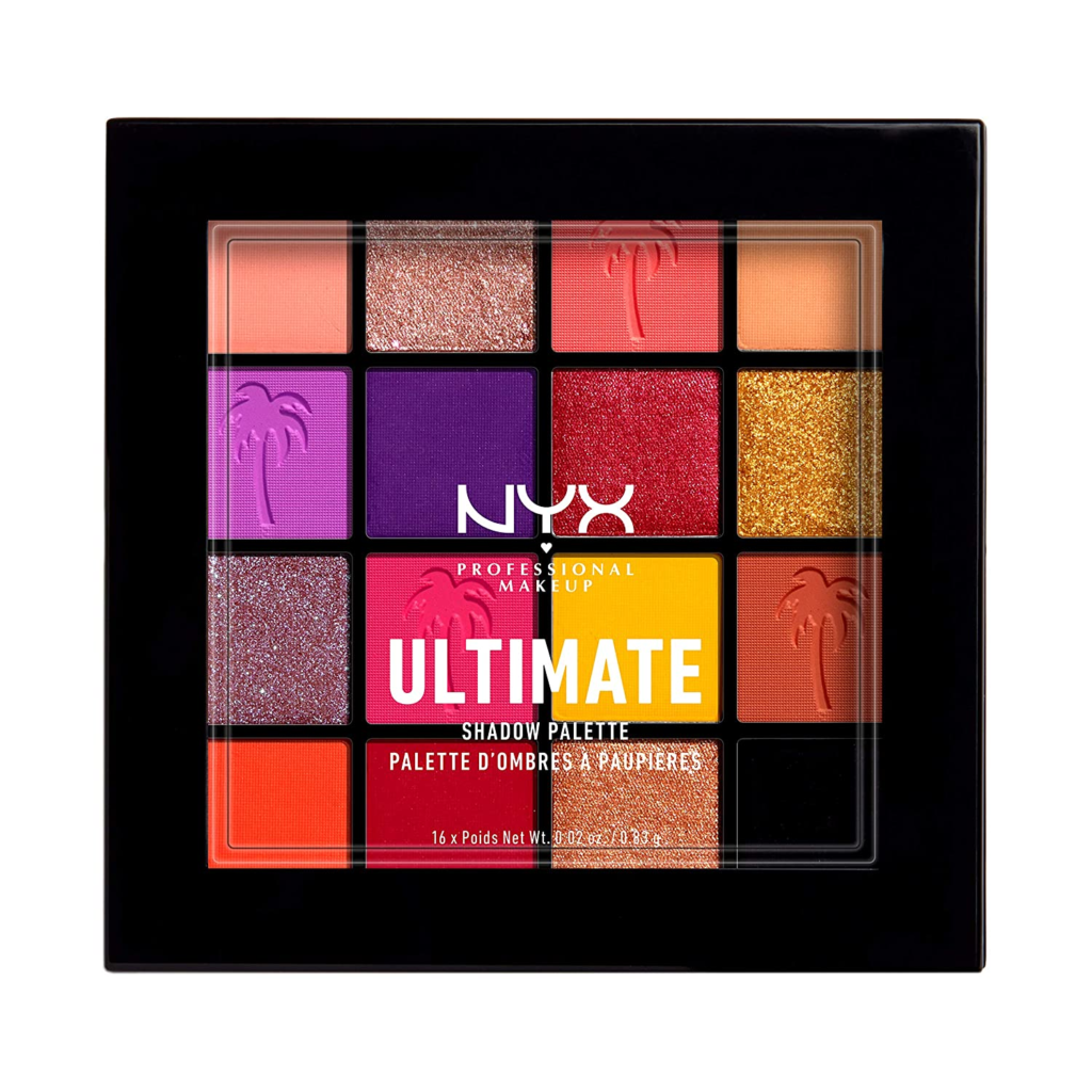 NYX PROFESSIONAL MAKEUP Ultimate Shadow Palette that glide onto lids and make eyes pop with color