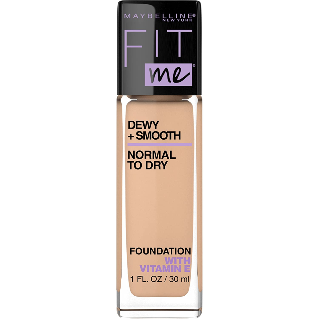 Maybelline Fit Me Dewy + Smooth Foundation is best foundation for combination skin or oily skin or dry skin.