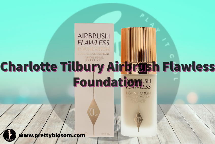Charlotte Tilbury Airbrush Flawless Foundation Review And Swatches. The foundation has a very light formula. It is recommended to use it in a gentle manner since just a tiny amount goes quite a long way.