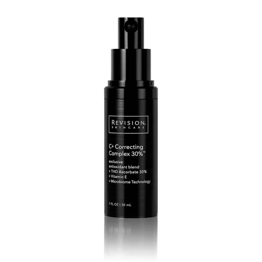 Revision Skincare C+ Correcting Complex 30%, a skincare powerhouse trusted by dermatologists for its exceptional results.