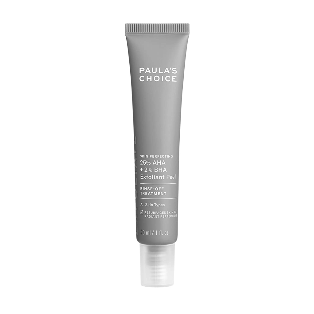 Paula's Choice 25% AHA + 2% BHA Exfoliant Peel is a powerful yet gentle formula that combines the benefits of alpha hydroxy acids and salicylic acid to transform your skin.