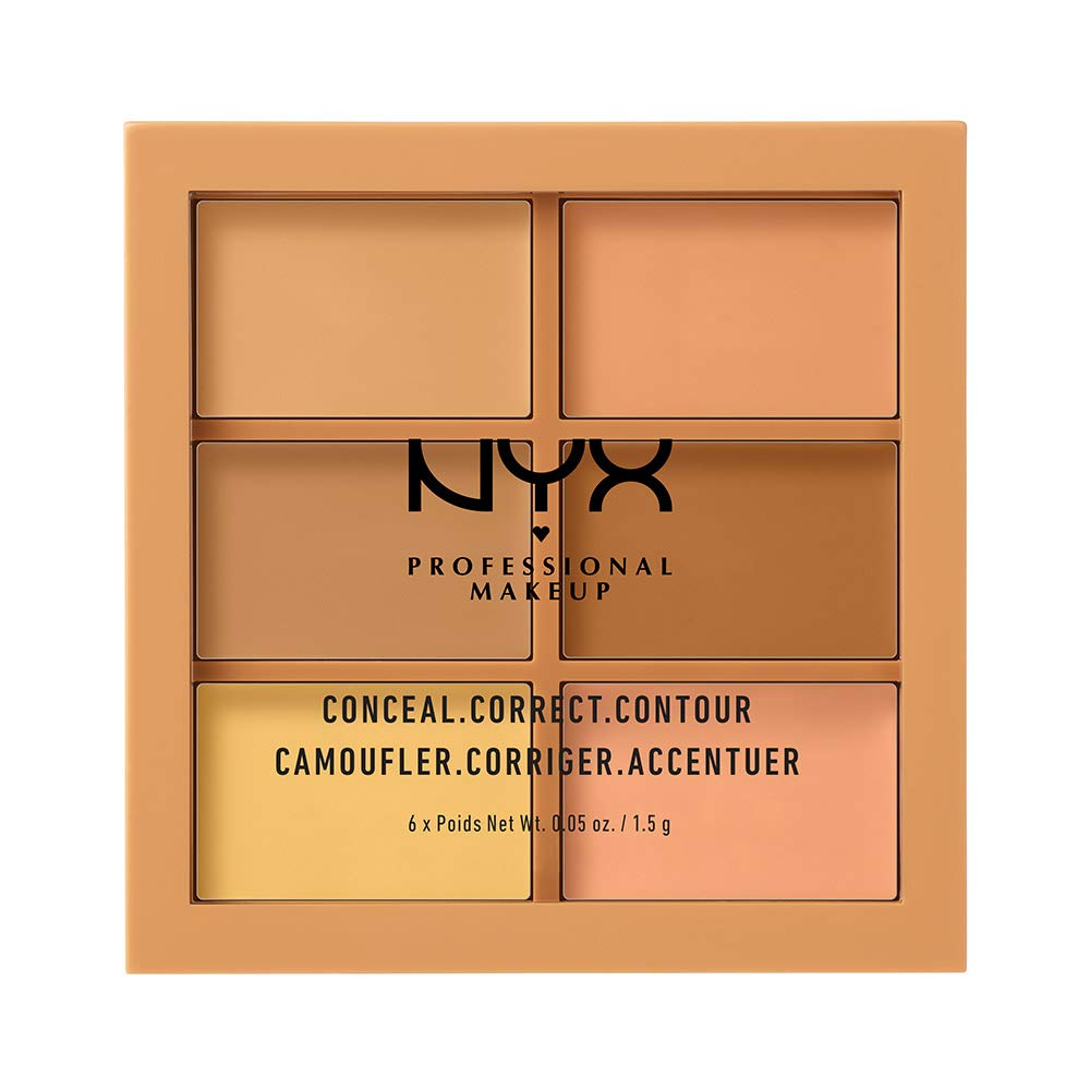 NYX PROFESSIONAL MAKEUP Conceal Correct Contour Palette a cream concealer