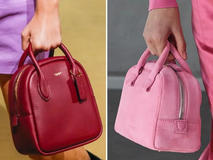Vibrantly colored satchels, a preppy yet contemporary accessory choice for all.