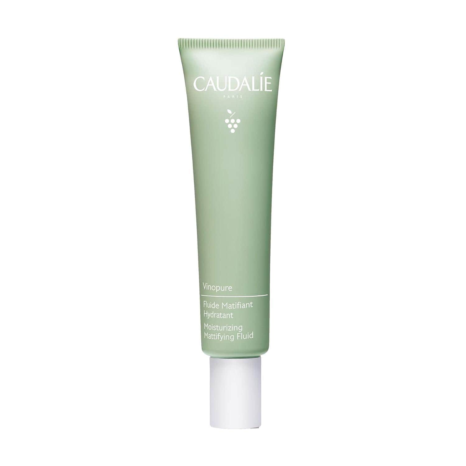 Acne-Prone Skin, the Caudalie Vinopure Moisturizing Mattifying Fluid is a game-changer, offering an oil-absorbing, non-comedogenic, and vegan formula with silica powder, java tea extract, and olive squalane.