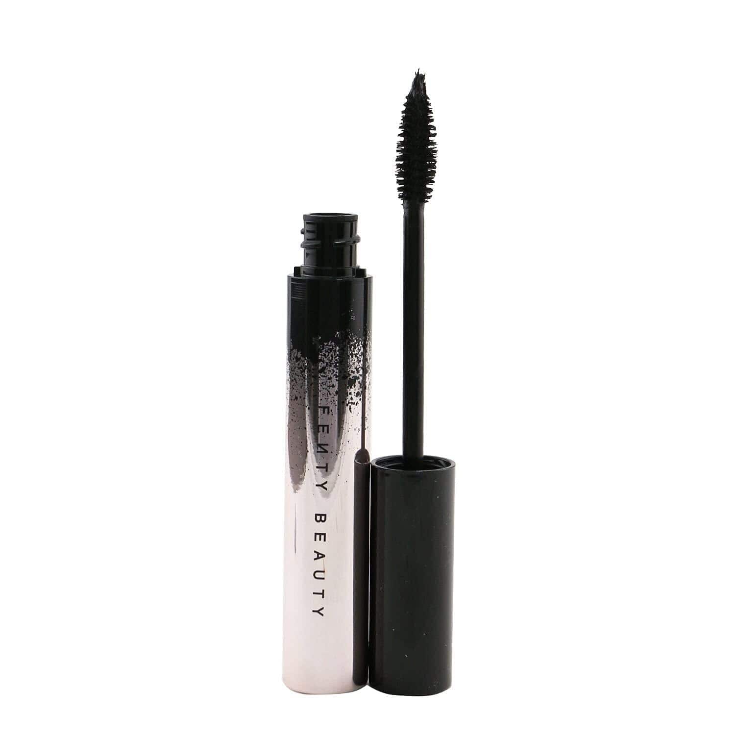 Fenty Beauty's mascara with its unique wand is my go-to for achieving volume, lift, and curl. Water-resistant and featuring a flat/fat wand design, it stands out in my collection of volumizing mascaras.