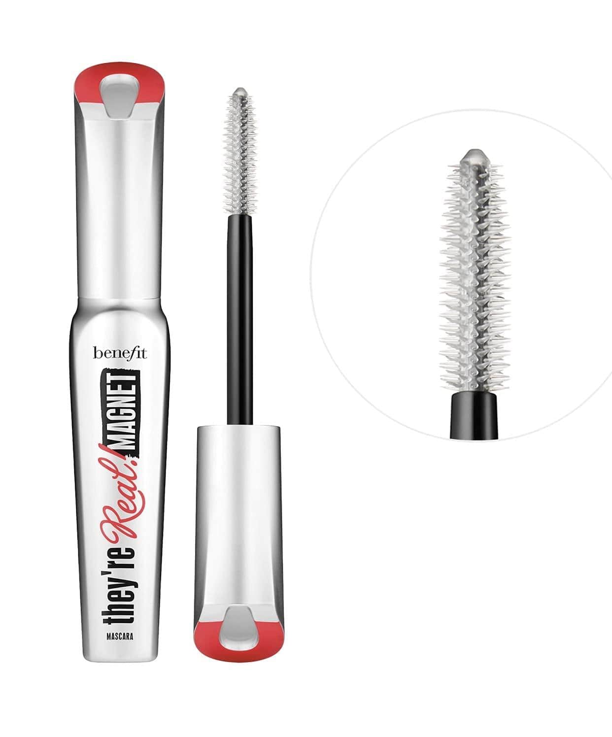 Benefit's mascara, a Best of Beauty Breakthrough Award winner, employs magnetically charged technology for lengthening without clumps, making it my top choice for the best mascara for length and volume.