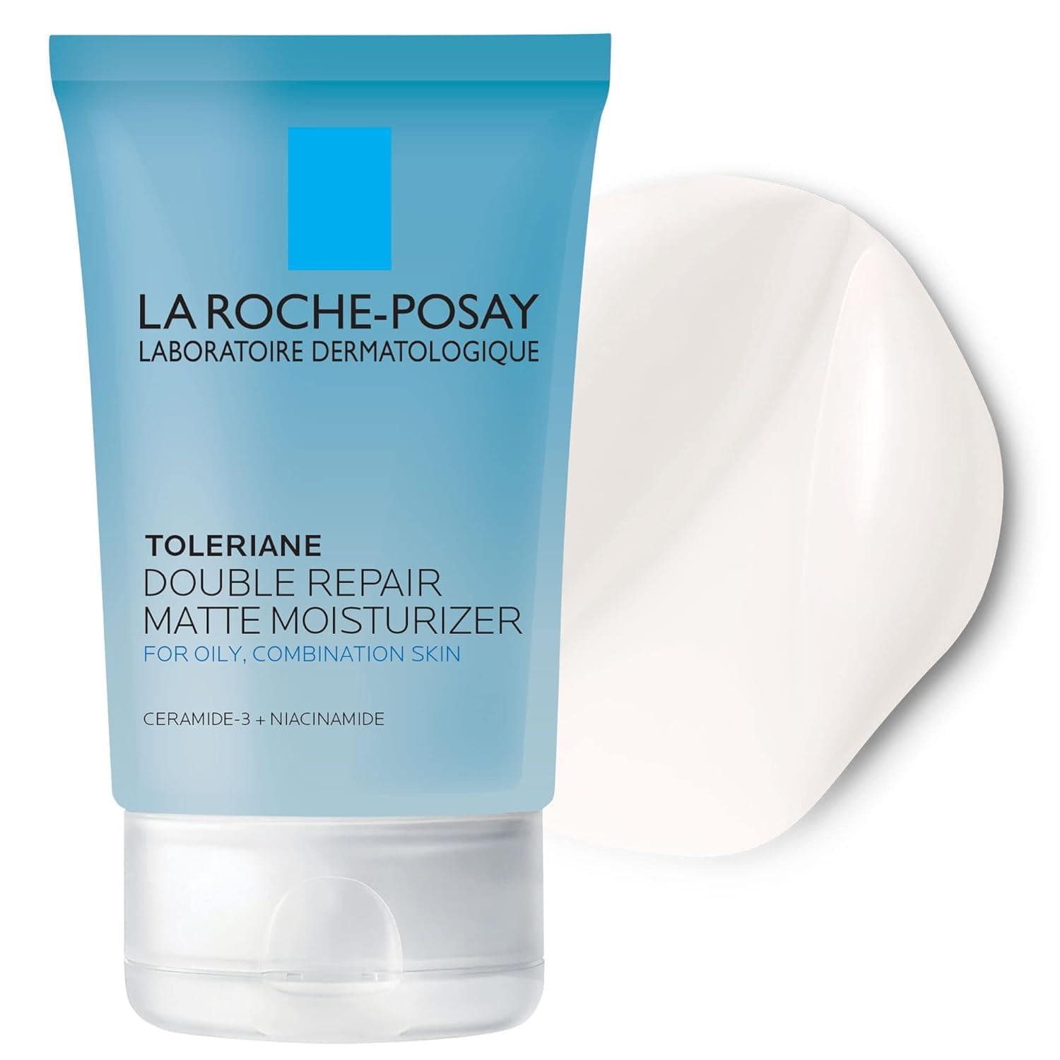 La Roche Posay's Toleriane Double Repair Matte Moisturizer stands out, flawlessly hydrating while keeping shine at bay with its gel-cream formula enriched with thermal water, ceramides, niacinamide, and glycerin.