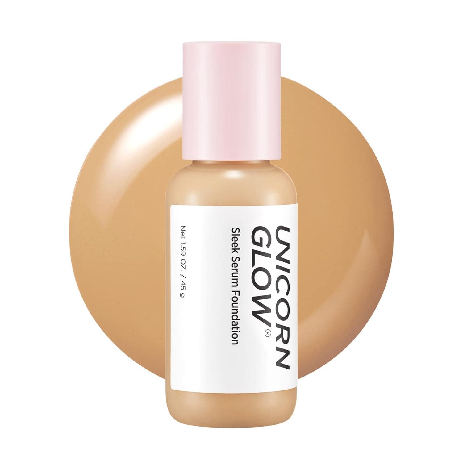 Loving Unicorn Glow's Sleek Serum Foundation-a budget-friendly gem at under , ideal for no-makeup makeup days. Its breathable, hyaluronic acid-enriched formula delivers a dewy finish, making pores vanish for a subtle tint without the cakiness.