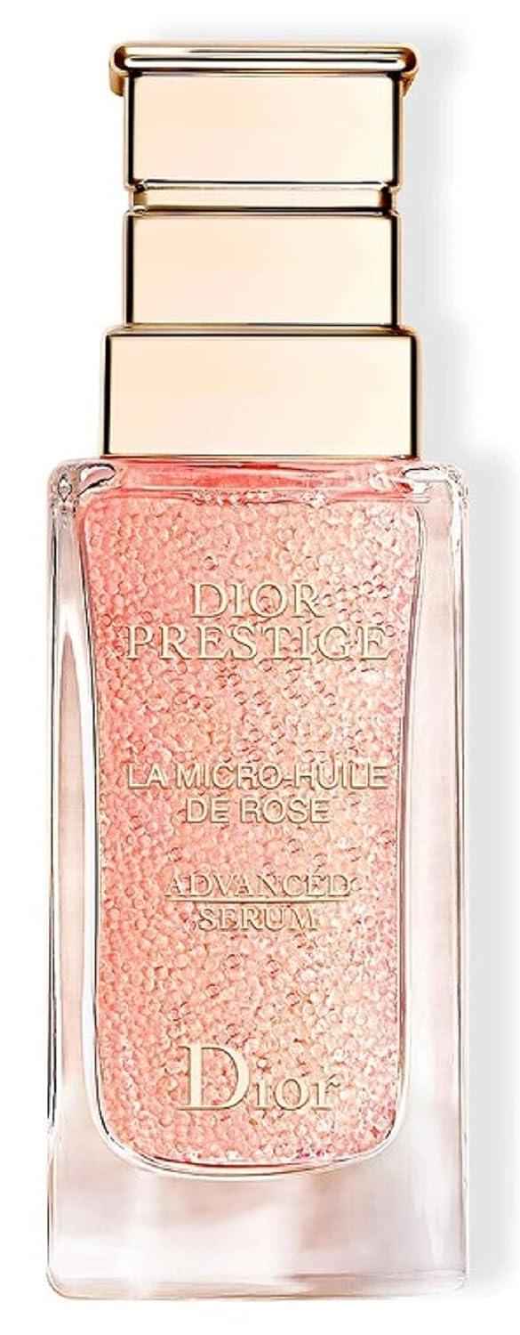 Dior's Prestige La Micro-Huile de Rose Advanced Serum-A luxurious choice in anti-aging skincare,enriches your skincare routine with rose de granville micro-nutrients for a velvety, radiant complexion, ideal for dry or mature skin.