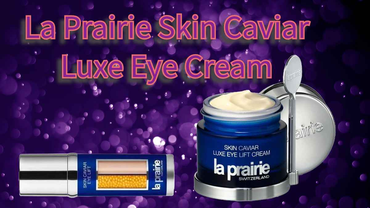 La Prairie's Skin Caviar Luxe Eye Cream reimagines luxury skincare with Caviar Extract and cutting-edge biotechnology, delivering unparalleled anti-aging and lifting benefits to the delicate eye area.