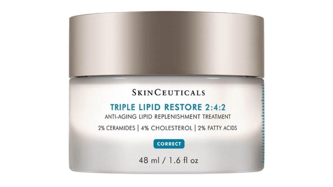 Elevate your Winter Skincare with SkinCeuticals Triple Lipid Restore, an intensive anti-aging moisturizer that hydrates your skin for hours.