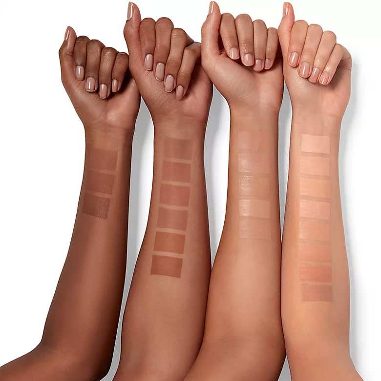 Discovering the ideal Hourglass Vanish Airbrush Concealer shade is a breeze with their Shade Finder Quiz. This personalized touch ensures a flawless blend, offering 16 hours of perfection.