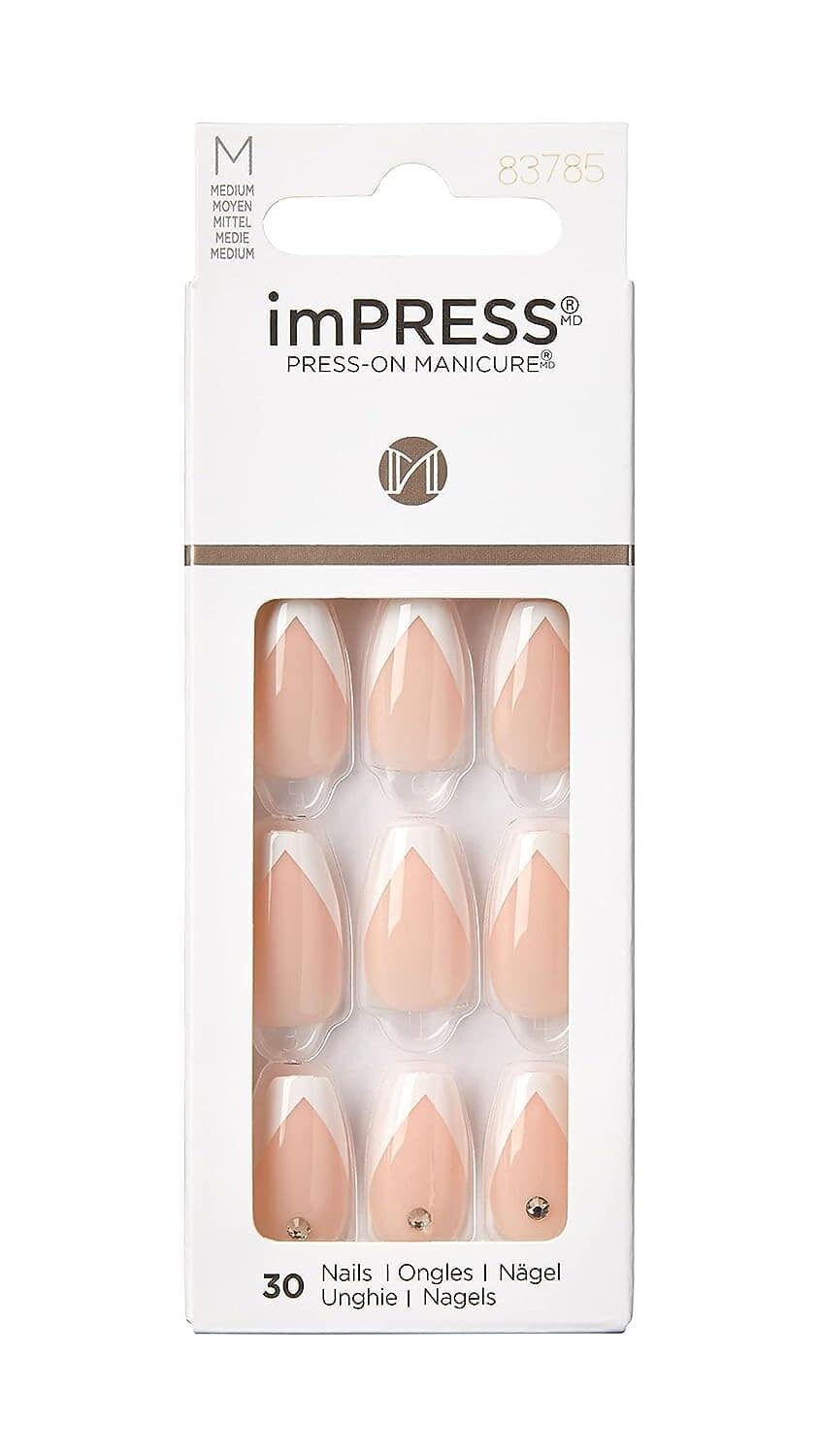 I love the affordability of Kiss Salon press-ons. The variety, from simple sets to trendy styles, keeps up with press-on nail trends.