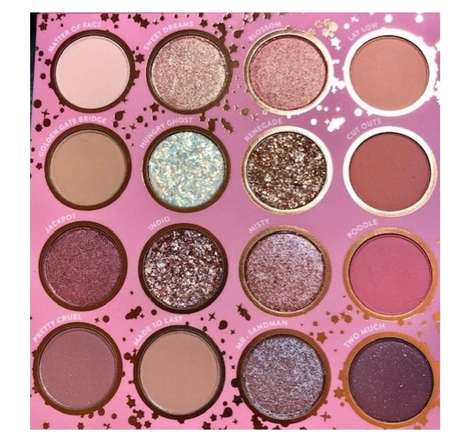 ColourPop's Truly Madly Deeply Palette! With diverse textures and finishes, this eyeshadow palette, priced at $16, offers glittery, matte, and metallic shades in a mess-free, pressed formula. Pure eye artistry!