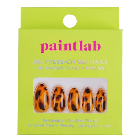 I adore Paint Lab for unique nail art! Their cute animal prints and retro color blocks make DIY nail art a breeze.
