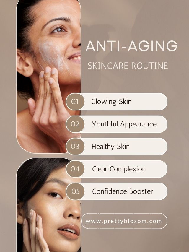 Skincare routine to cure aging